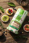 Galletas de arroz integral sin sal