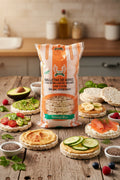 Galletas de arroz integral con semillas