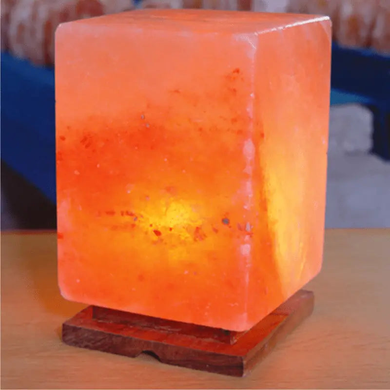 Lámpara de Sal Rosada Himalaya- Rectangular