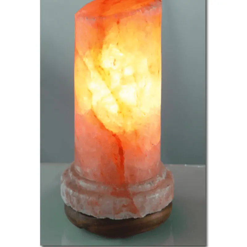 Lámpara de Sal Rosa Himalaya – Cilindro