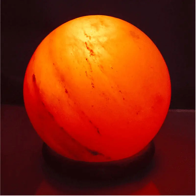 Lámpara de Sal Rosa Himalaya – Esfera